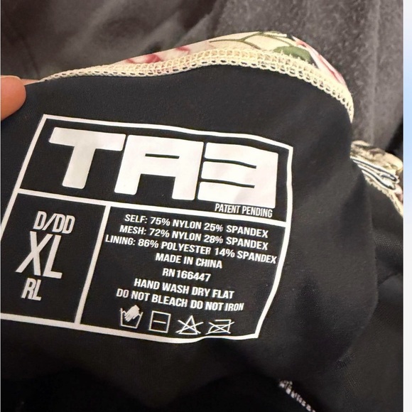 TA3 High Cut Thorny Brazilian bombshell  swimsuit size XL R/L torso Cup C-DD - Picture 4 of 9